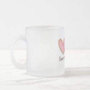 Givré tasse de café