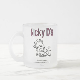 Givré Tasse de café du d de Nicky