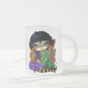 Givré Tasse de "deux Dragonlings mignon"
