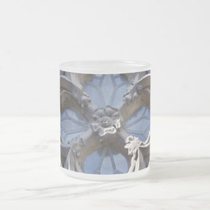 Givré Tasse de fenêtre en verre teinté