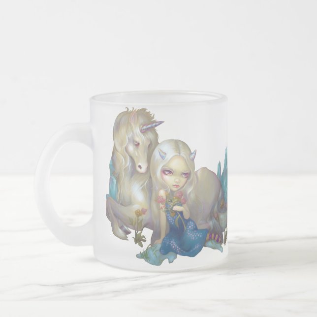 Givré Tasse de "Fiona et de la licorne" (Gauche)
