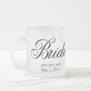 Givré Tasse de jeune mariée