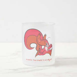 Givré Tasse de l'écureuil 1 de livre par pouce carré