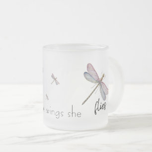 Givré Tasse de libellule