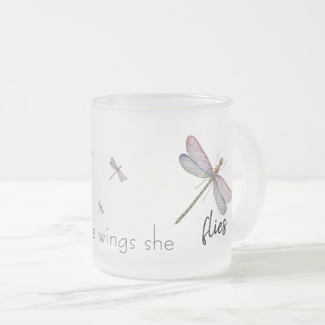 Givré Tasse de libellule (Devant droit)