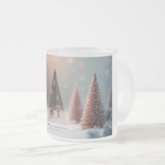 Givré Tasse de Noël magique et élégante 2025