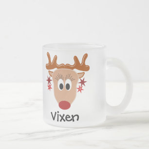 Givré Tasse de renne de renarde