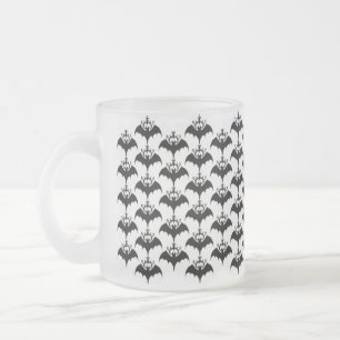 Givré Tasse de silhouette givrée par tribal de battes