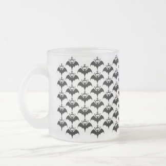 Givré Tasse de silhouette givrée par tribal de battes