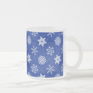 Givré Tasse de vacances d'hiver de remous de chutes de