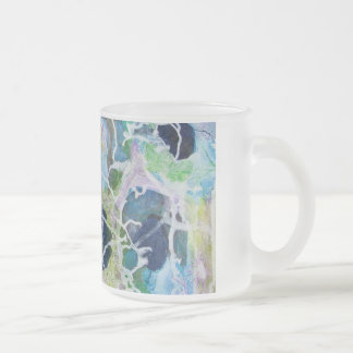 Givré Tasse de vert bleu de la vie d'océan
