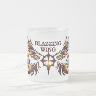 Givré Tasse en verre Blazzing Wing