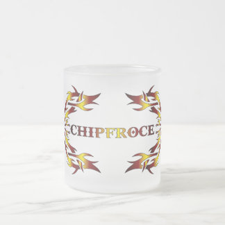Givré Tasse en verre ChipFroce