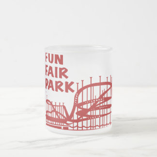 Givré Tasse givrée par parc de foire d'amusement