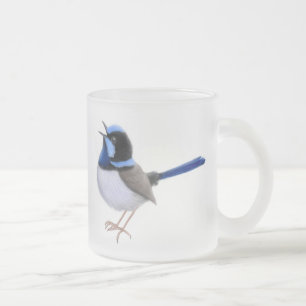 Givré Tasse givrée par roitelet féerique superbe