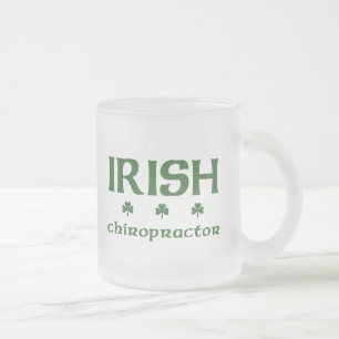 Givré Tasse irlandaise de chiroprakteur