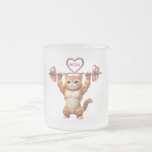 Givré Tasse Maman Chat Gym Drôle – Cadeau de Fête des Mè