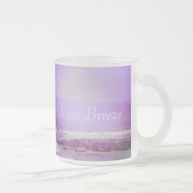 Givré Tasse Ocean Breeze Océan Violet et Ciel (Droit)