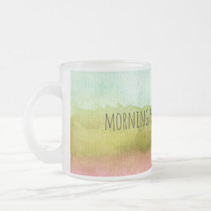Givré Tasse pour personne du matin