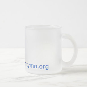 Givré Trinitymn.org tasse de verre dépoli