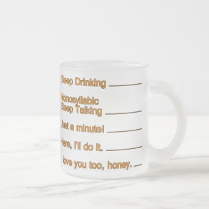 Givré Vous pouvez ne pas me parler encore tasse de café