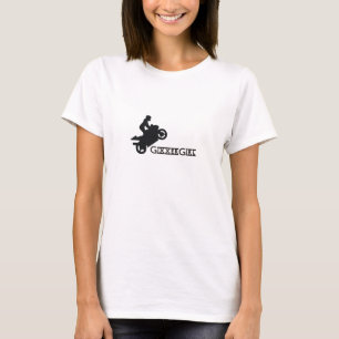 GixxerGirl Wheelie-Mädchen-T-Shirt T-Shirt