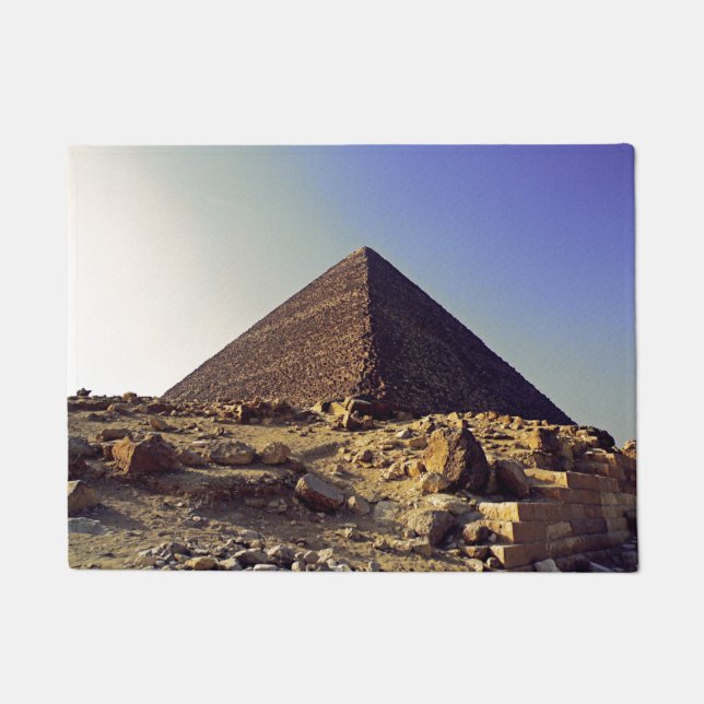 Giza-Pyramiden Fußmatte (Vorderseite)