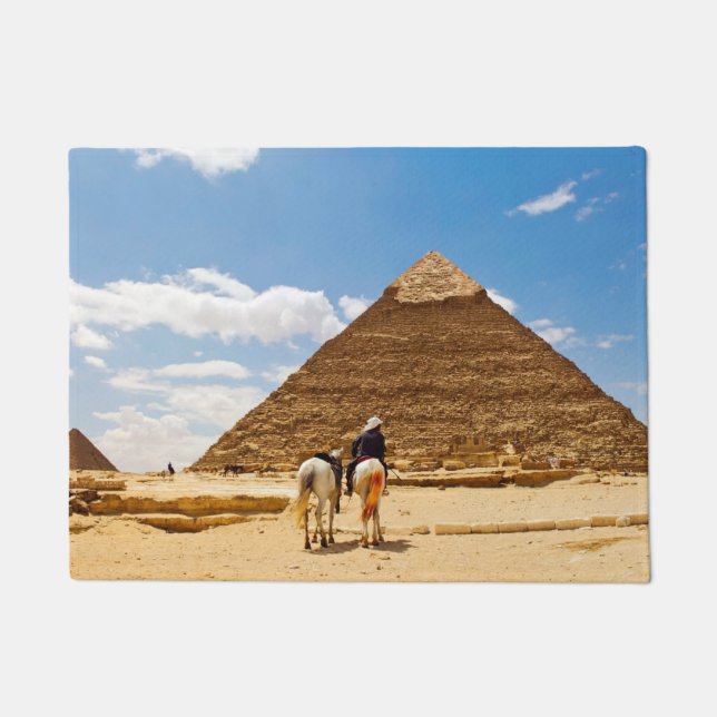 Giza-Pyramiden Fußmatte (Vorderseite)