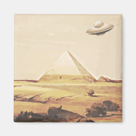 Giza Spaceship Magnet