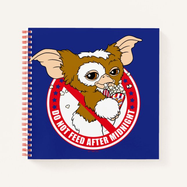 Gizmo | Do Not Feed After Midnight Notizbuch (Vorderseite)