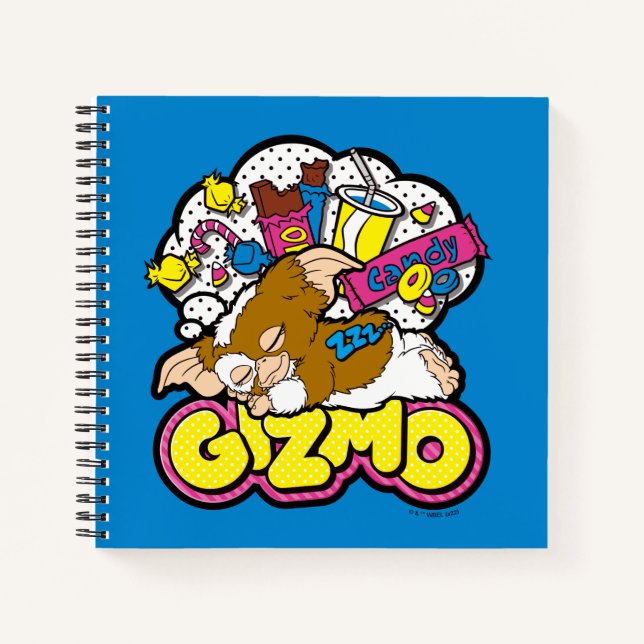 Gizmo | Dreaming of Sweets Notizbuch (Vorderseite)