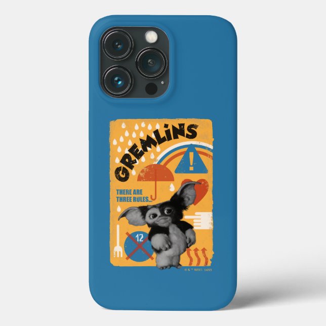 Gizmo | Es gibt drei Regeln Case-Mate iPhone Hülle (Rückseite)