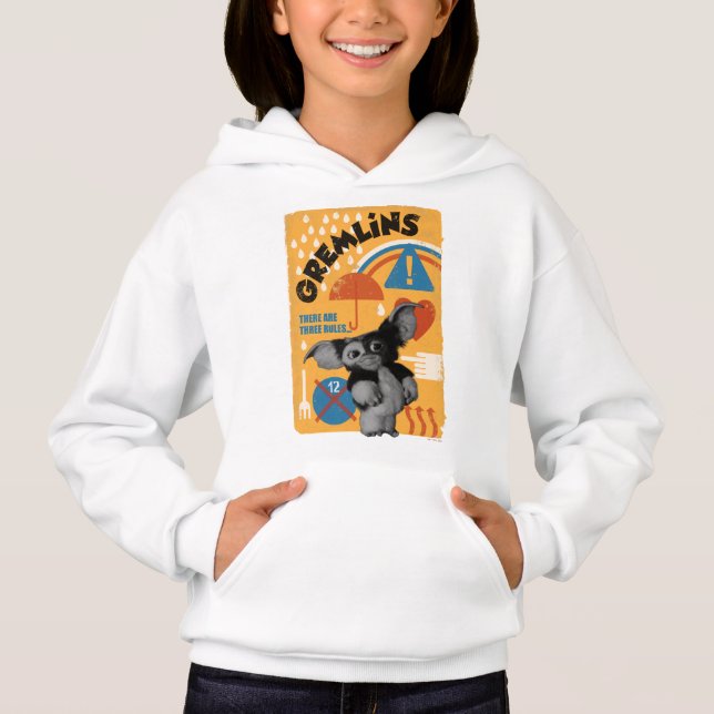 Gizmo | Es gibt drei Regeln Hoodie (Vorderseite)