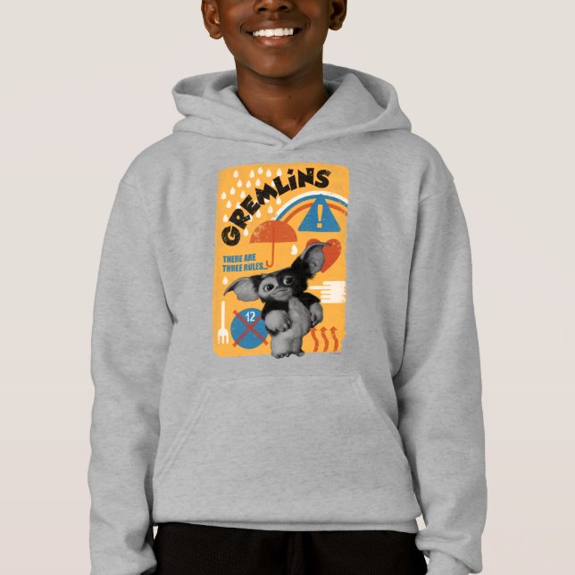 Gizmo | Es gibt drei Regeln Hoodie (Vorderseite)