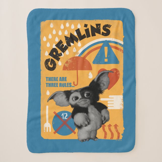 Gizmo | Es gibt drei Regeln Sherpadecke (Vorderseite)