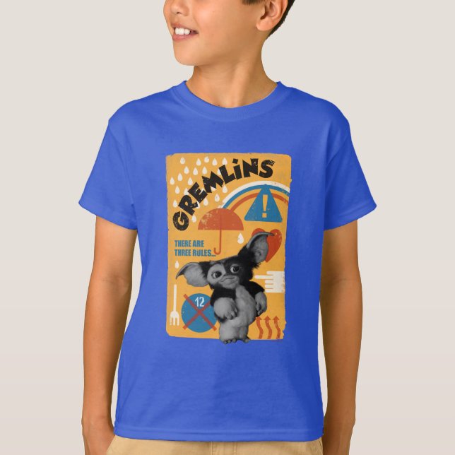 Gizmo | Es gibt drei Regeln T-Shirt (Vorderseite)