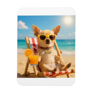 Gizmo im Urlaub Magnet
