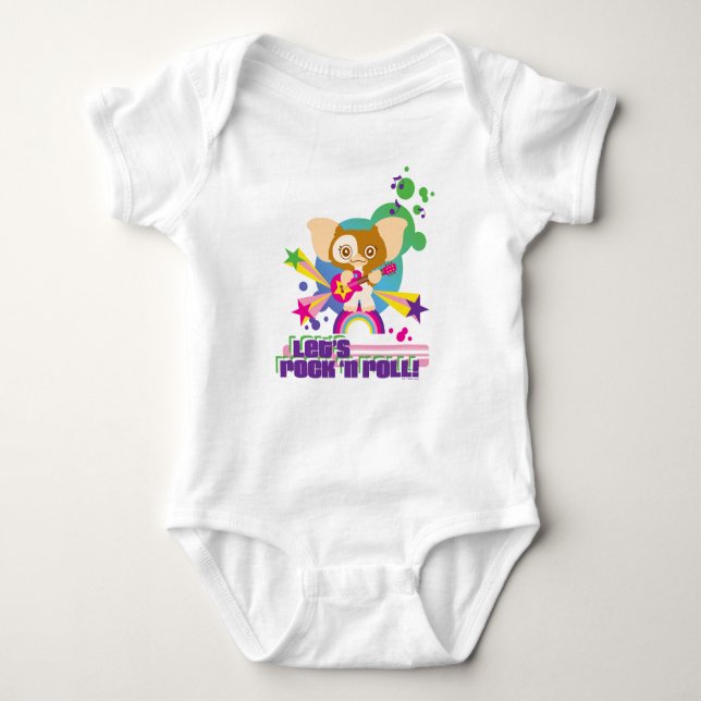Gizmo | Let's Rock 'n Roll Baby Strampler (Vorderseite)