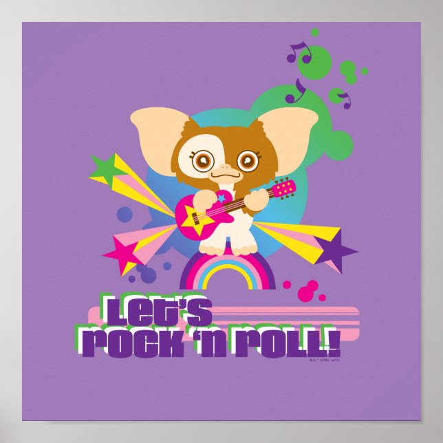 Gizmo | Let's Rock 'n Roll Poster (Vorne)
