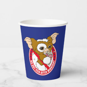 Gizmo Nicht füttern nach Mitternacht Pappbecher