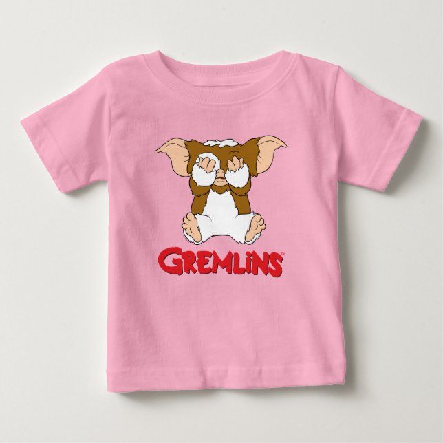 Gizmo| Niedliches Comic Baby T-shirt (Vorderseite)