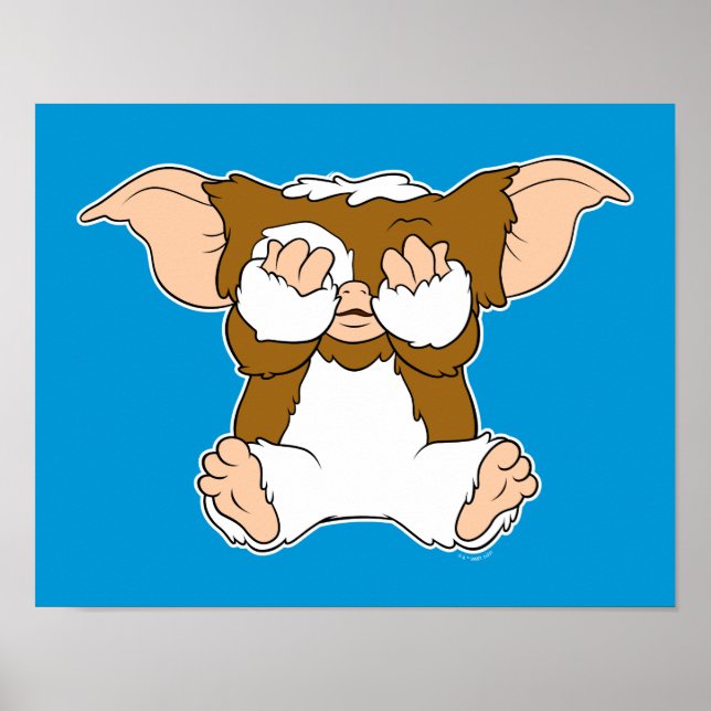 Gizmo | NIEDLICHES COMIC Poster (Vorne)