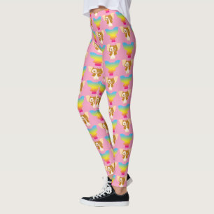 Gizmo Regenbogenmuster Leggings