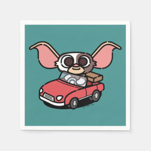 Gizmo Süßer Comic-Fahrer Serviette