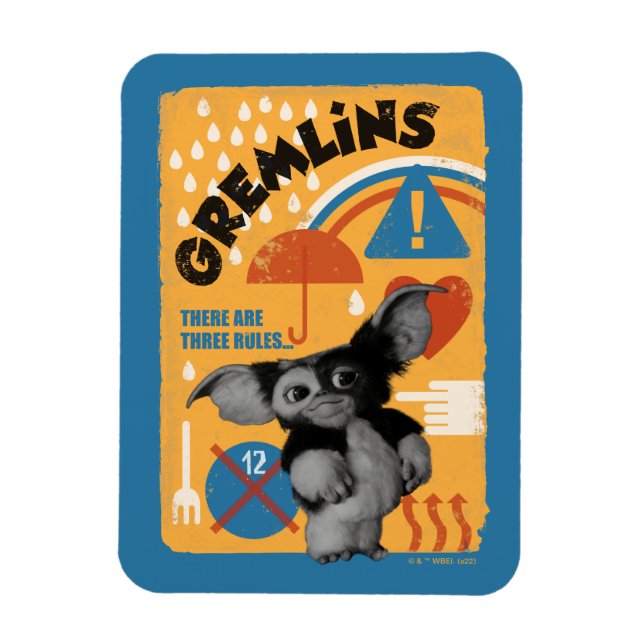 Gizmo | There Are Three Rules Magnet (Vertikal)