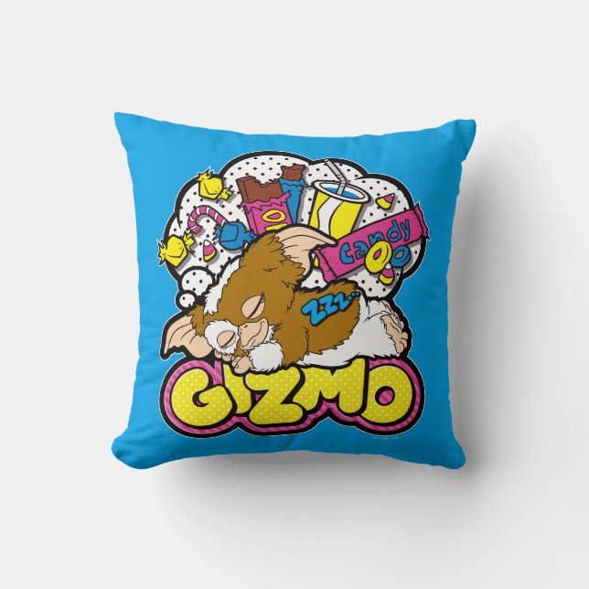 Gizmo | Träumen von Süßigkeiten Kissen (Vorderseite)
