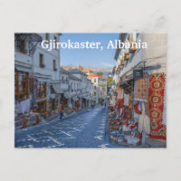 Gjirokaster, Albanien Postkarte