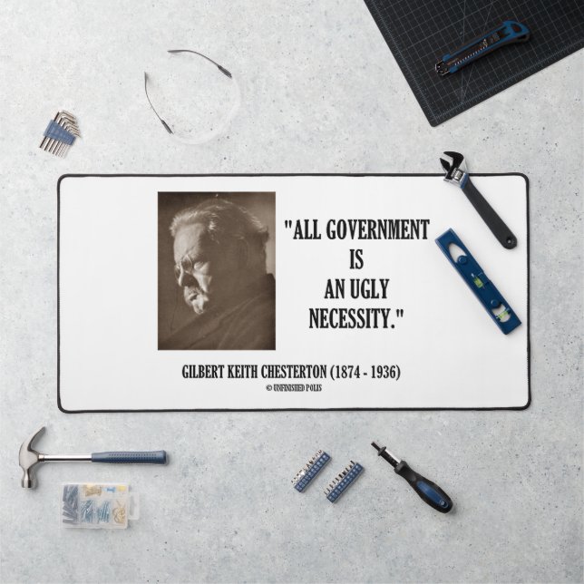 GK Chesterton Tout Gouvernement Est Une Inutile Né (Poste de travail)