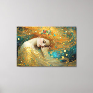GKLM_24001, Art Nouveau Style Leinwanddruck
