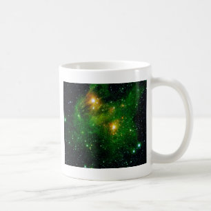 GL490 Green Gas Cloud Nebula - NASA Weltraumfoto Kaffeetasse